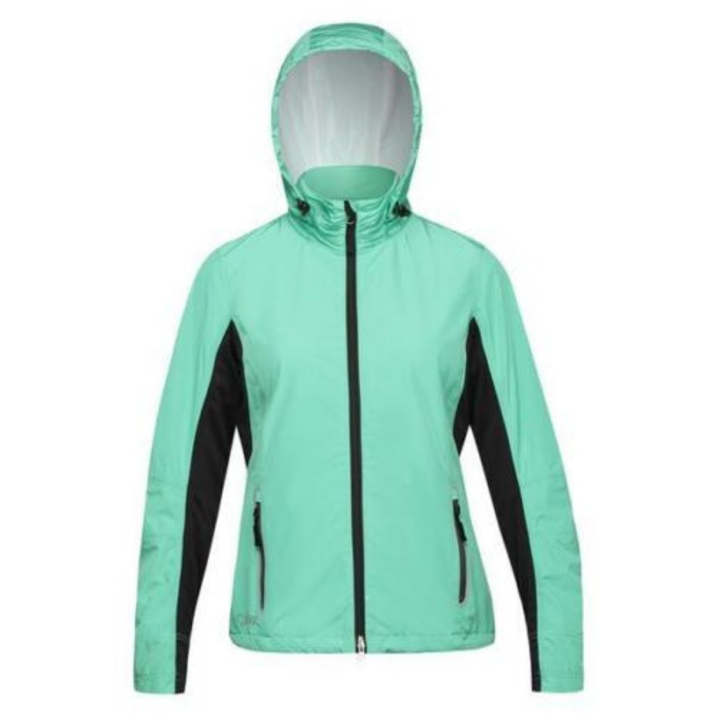 New Womens Nivo Lightweight Waterproof Jacket Aqua